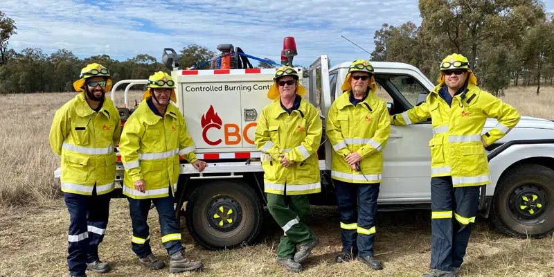 Group Of Firemen — Bushfire Services In Newcastle, NSW
