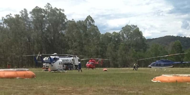 Helicopter — Bushfire Services In Newcastle, NSW